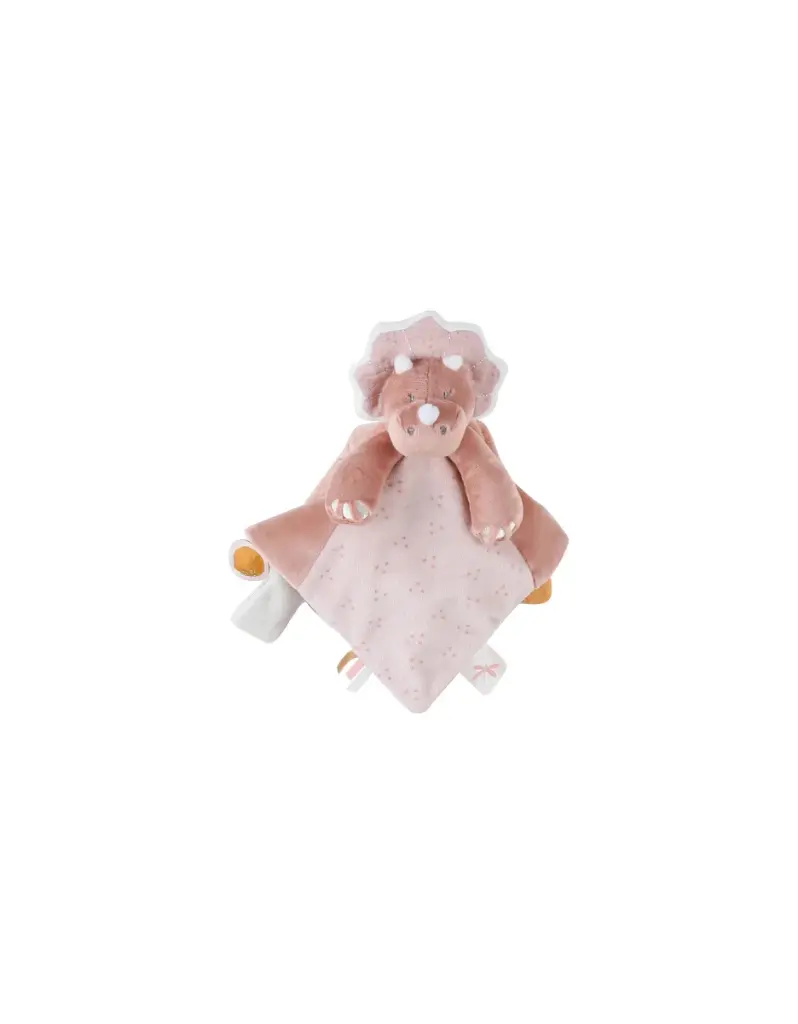 Doudou Popsie en Veloudoux, Rose/Greige | Noukie's