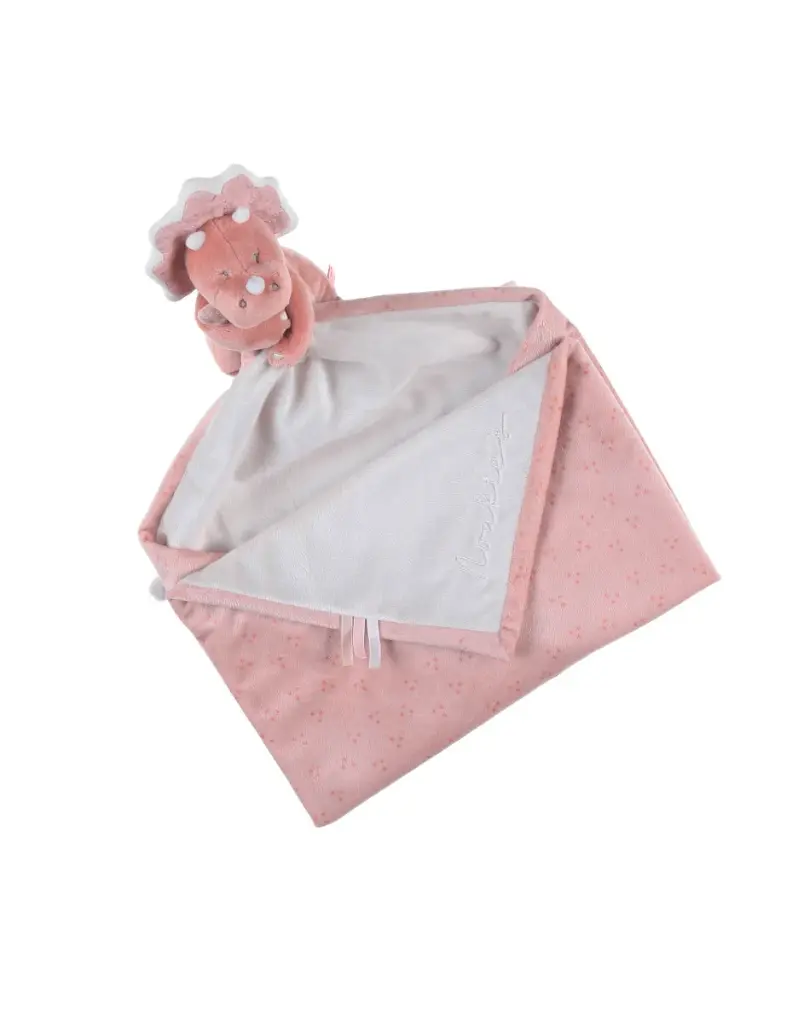 Doudou Popsie en Veloudoux, rose/greige - XXL | Noukie's