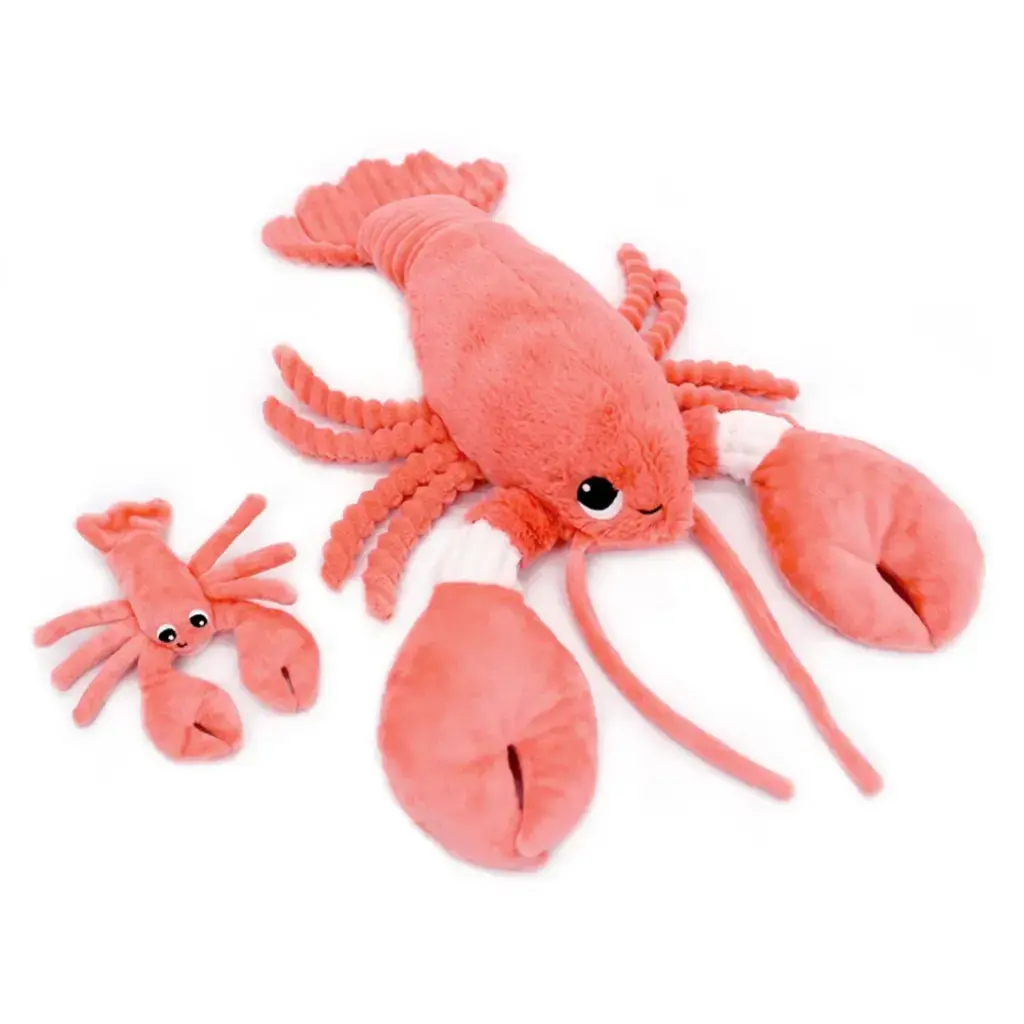 Peluche homard Iloveyou maman et son bébé corail | Les déglingos