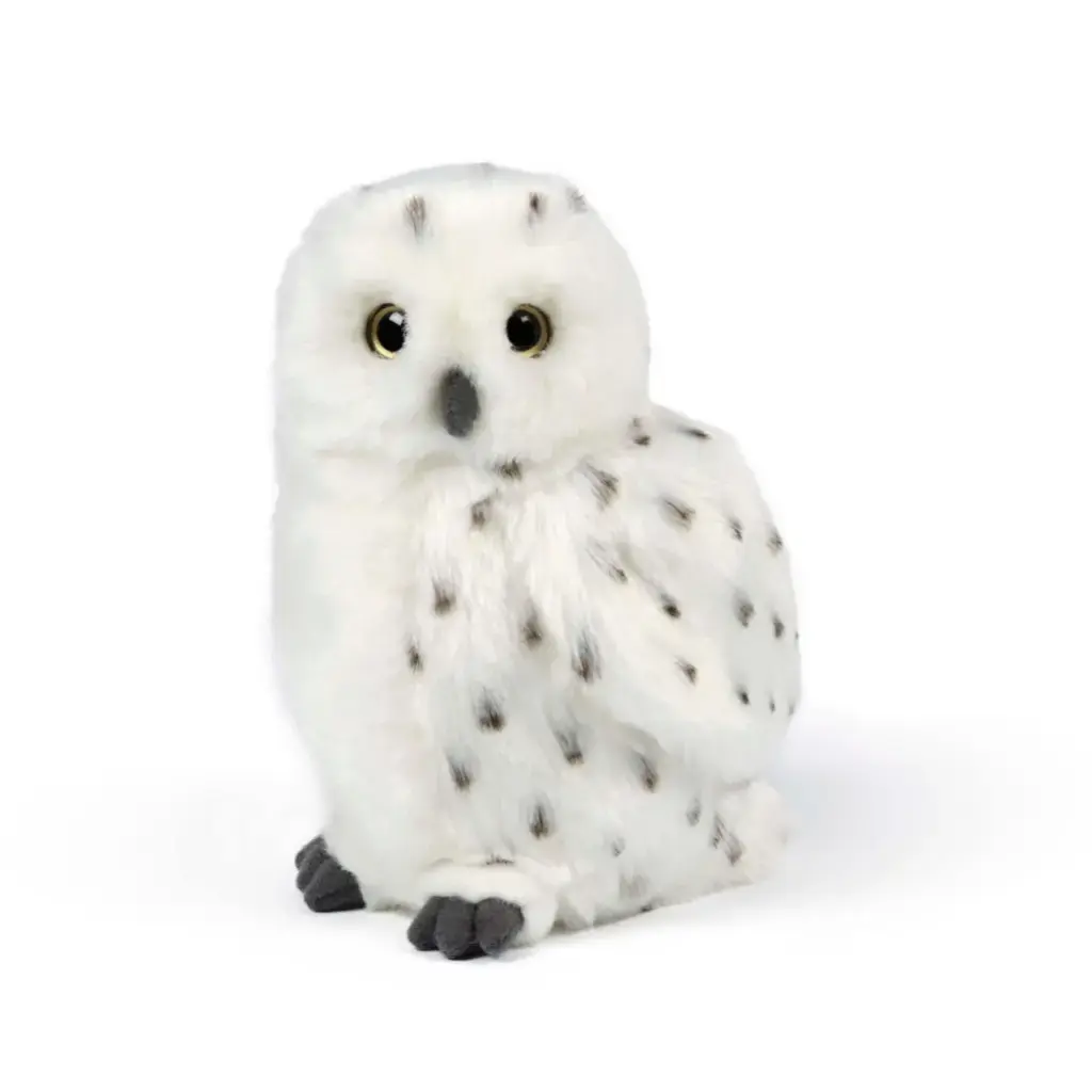 Peluche Chouette blanche 20 cm | Living Nature