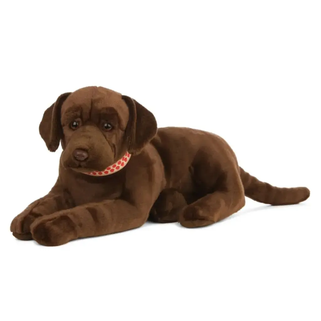 Peluche Labrador brun 51 cm | Living Nature