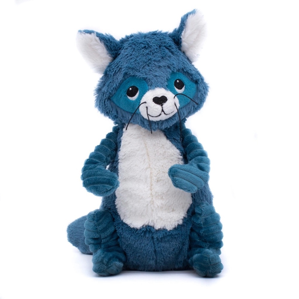 Peluche raton laveur Netoitou bleu | Les déglingos