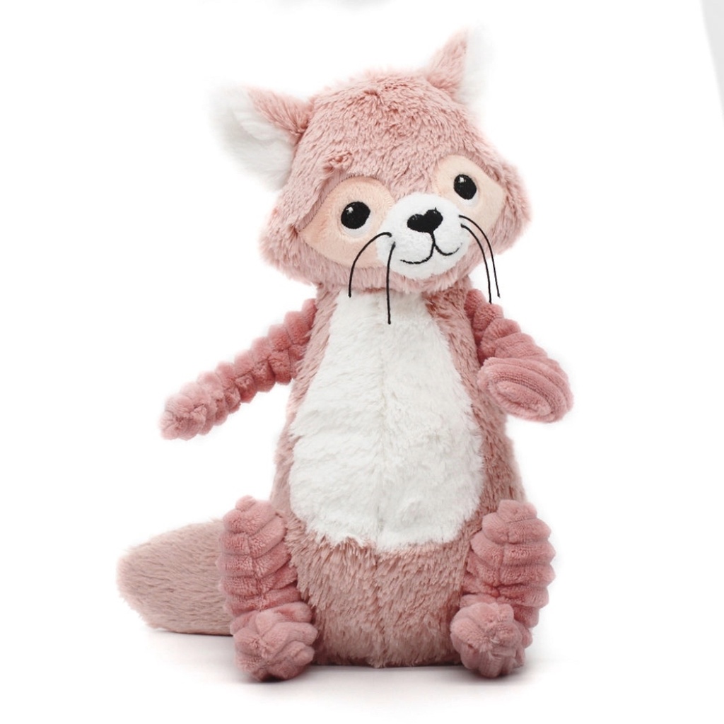 Peluche raton laveur Netoitou rose | Les déglingos