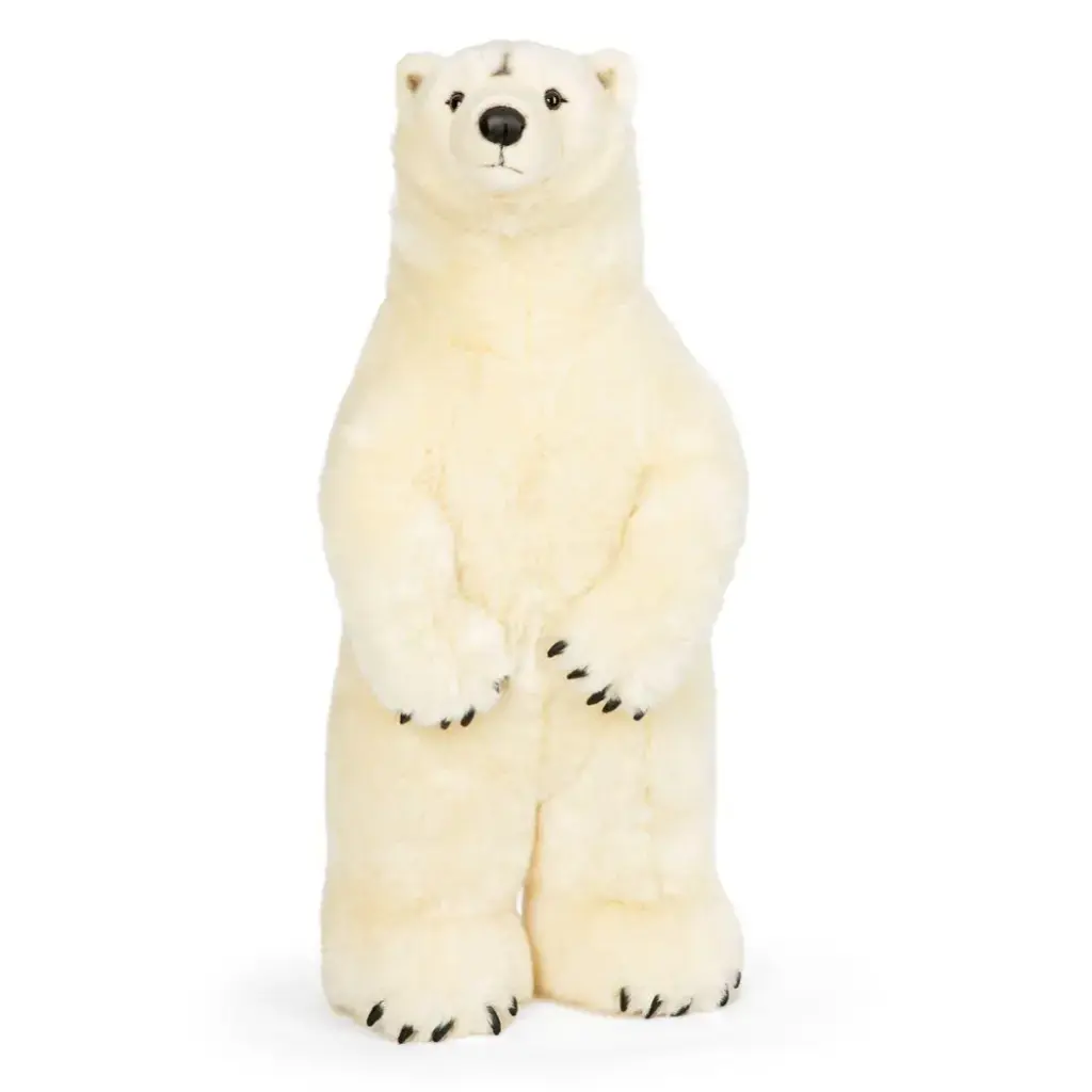 Peluche Ours polaire géant debout | Living Nature