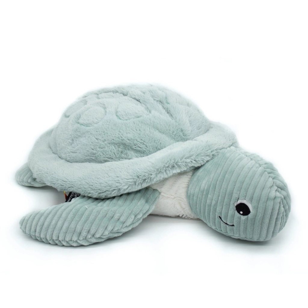 Peluche tortue géante Sauvenou menthe | Les déglingos