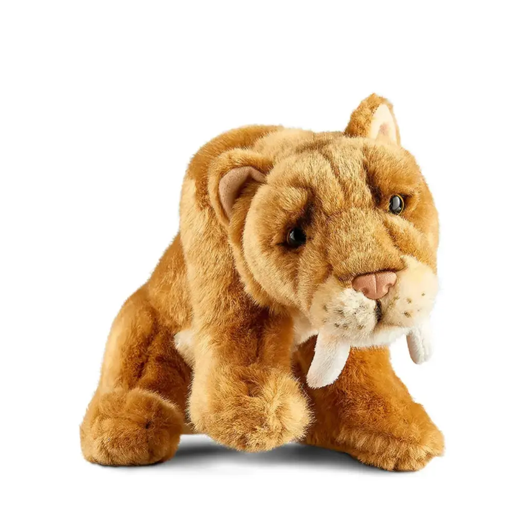 Peluche Tigre à dents de sabre | Living Nature