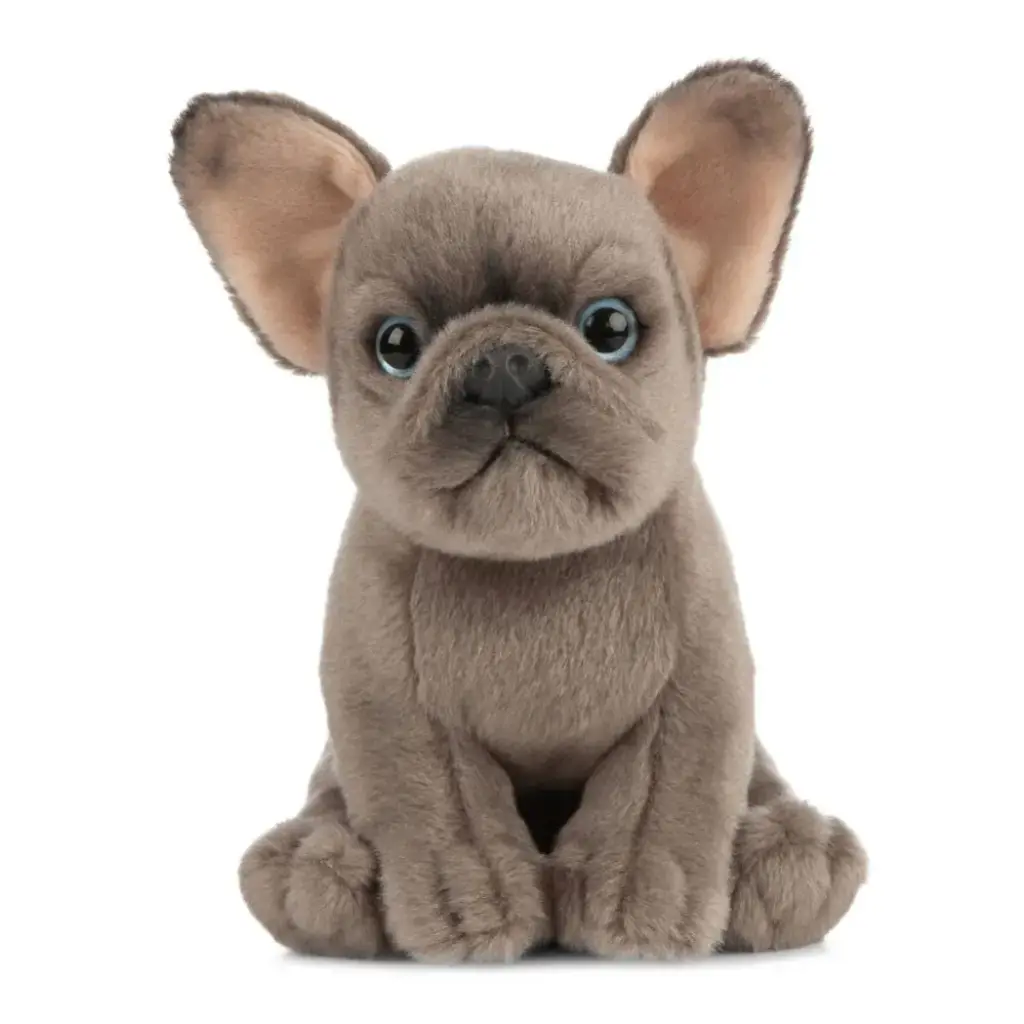Peluche Bouledogue Français 19 cm | Living Nature