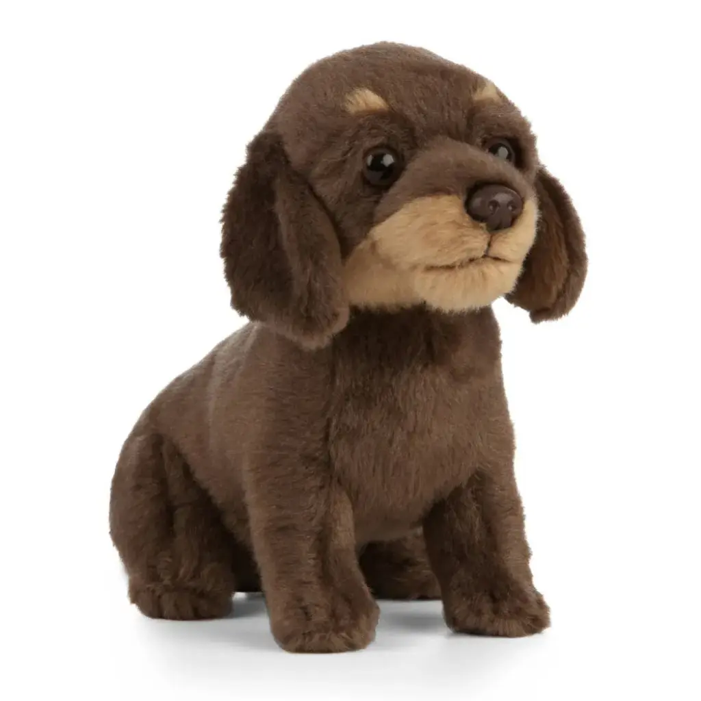 Peluche Teckel 26 cm | Living Nature