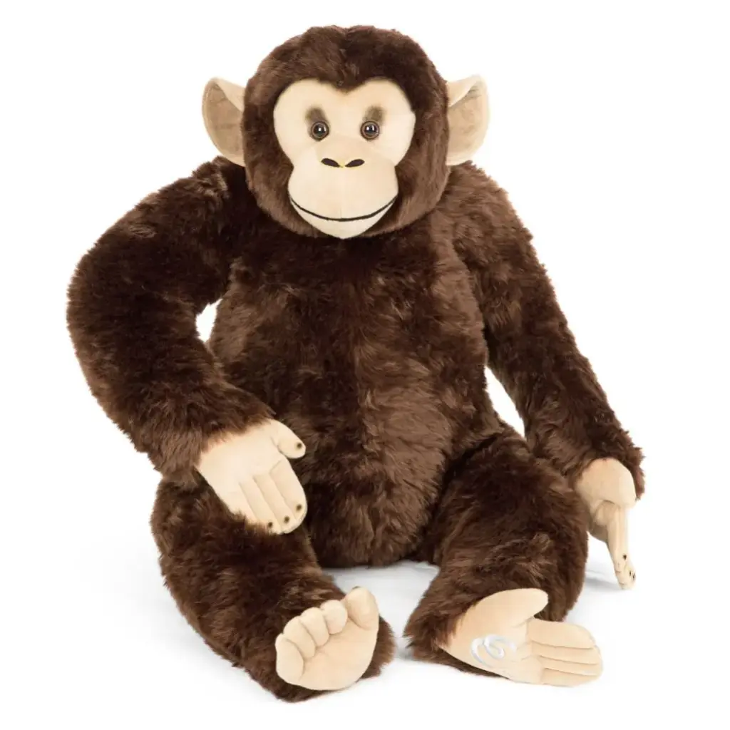 Peluche géante Chimpanzé | Living Nature