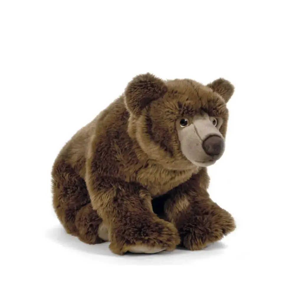 Peluche Ours brun  47 cm | Living Nature