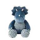 Peluche Ops en Veloudoux, bleu - 80 cm | Noukie's 