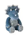 Peluche Ops en veloudoux, bleu - 40 cm | Noukie's 