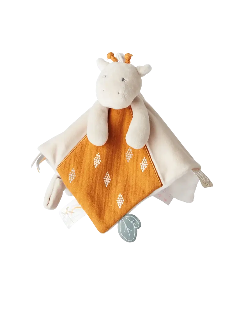 Doudou Tiga en Veloudoux, beige/ocre | Noukie's