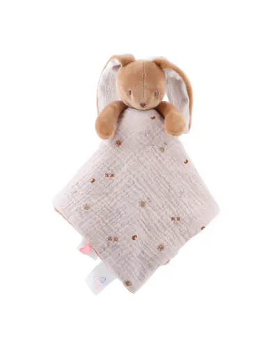 [N2453.18] Doudou jour & nuit Moka, caramel/rose | Noukie's