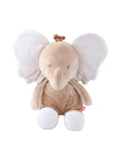 [N2452.25] Peluche Bali en Veloudoux, beige - 25 cm | Noukie's