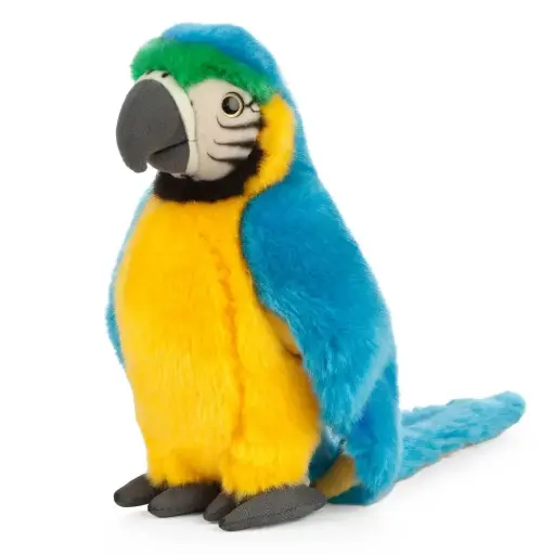 [AN470B] Peluche Ara bleu | Living Nature