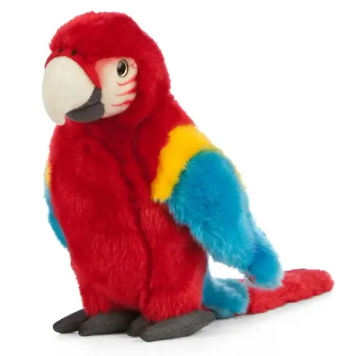 [AN470R] Peluche Ara rouge | Living Nature