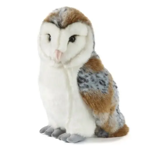 [AN358] Peluche Chouette Effraie | Living Nature