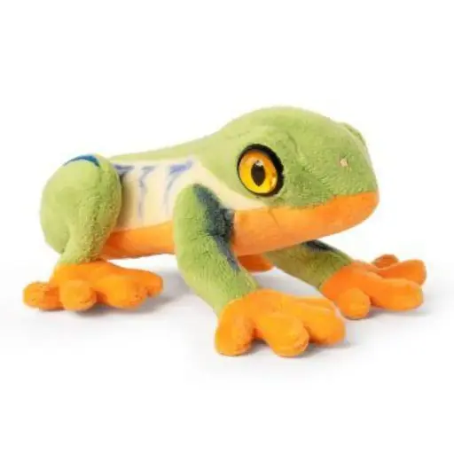 [AN717] Peluche Grenouille aux yeux rouges | Living Nature