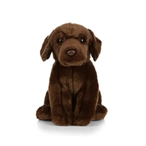 [AN458] Peluche Labrador brun | Living Nature