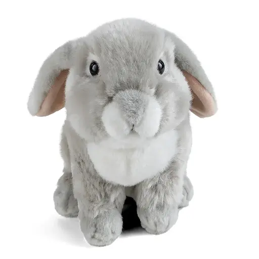 [AN472G] Peluche Lapin gris | Living Nature