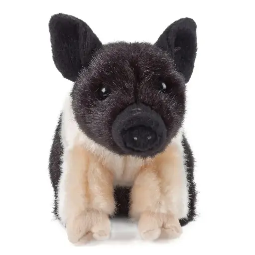 [AN335BP] Peluche Porcelet noir | Living Nature