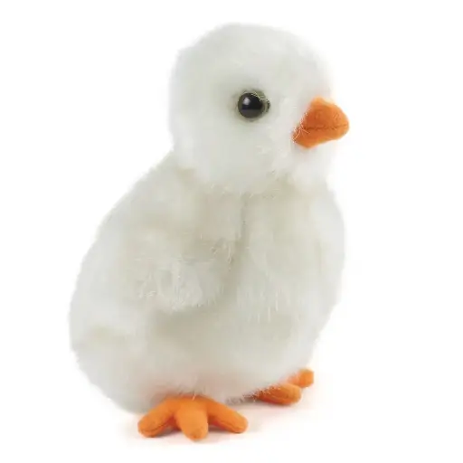 [AN364W] Peluche Poussin blanc | Living Nature