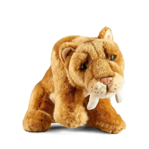 [AN395] Peluche Tigre à dents de sabre | Living Nature