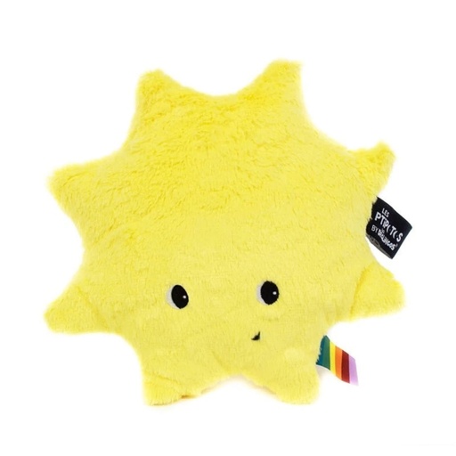 [72100] Peluche soleil Vitamindou jaune | Les déglingos