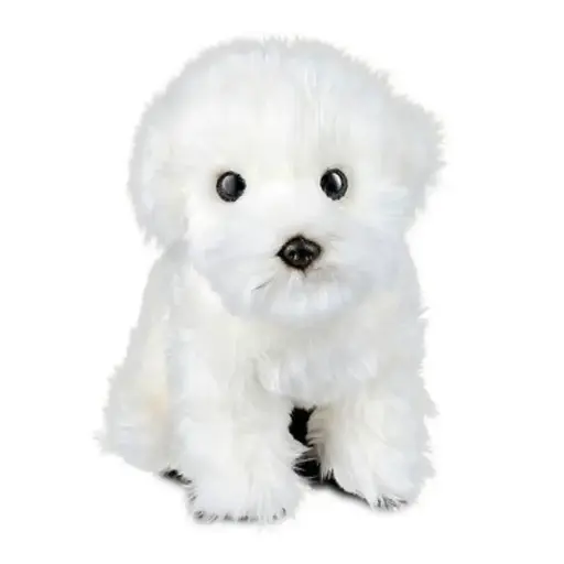 [AN527] Peluche Bichon Maltais | Living Nature