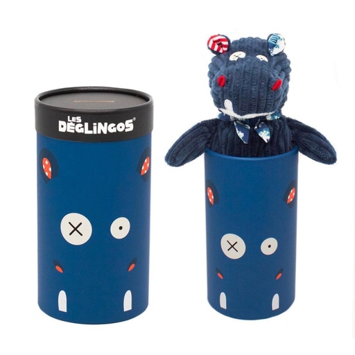 [33117] Peluche hippopotame Hippipos Grand Simply | Les déglingos