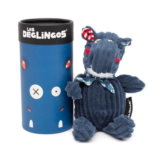 [32117B] Peluche hippopotame Hippipos Petit Simply| Les déglingos