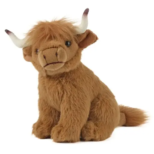 [AN110] Peluche veau Highland | Living Nature